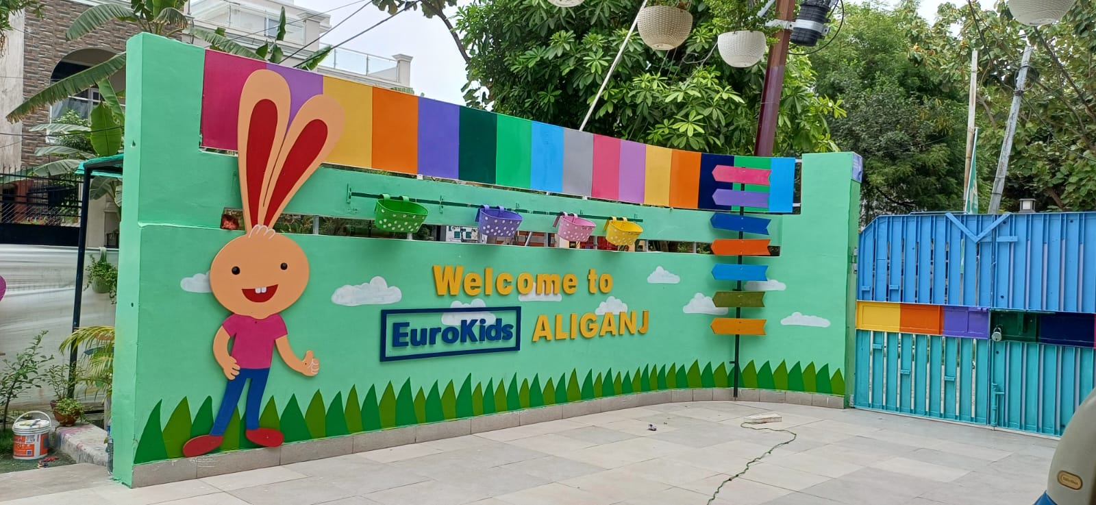 EuroKids Boundary Wall