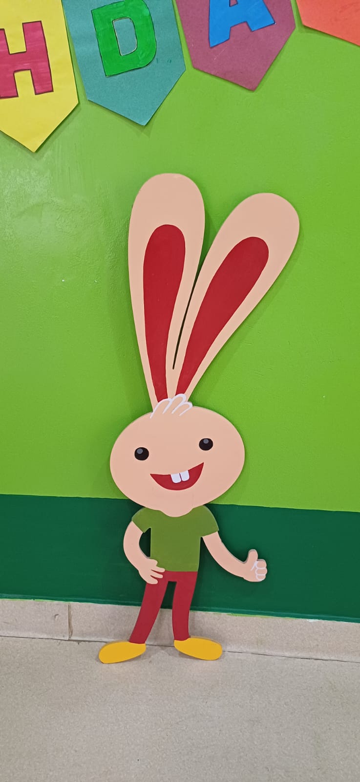 EuroKids Mascot Cutout